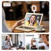 Magnetic LED Fill Light for Phone Selfie Light LED Video Light 2500K-9000K Dimmable Built-in