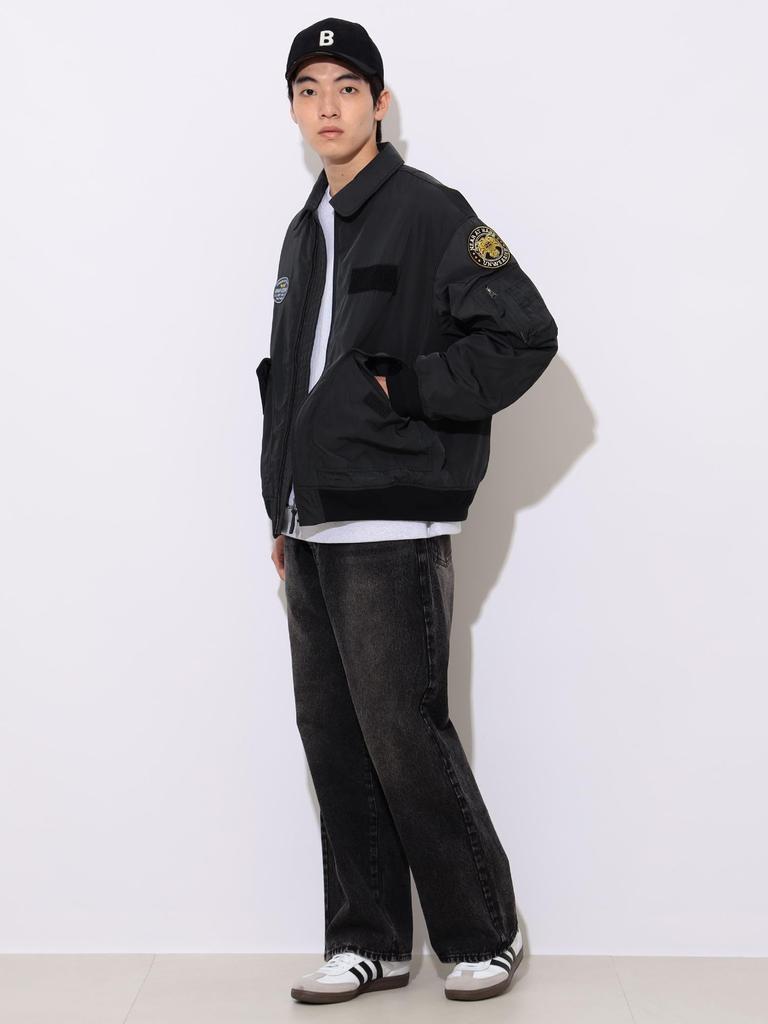 Blouson Military Blouson BLACK S 42180087147 [Beams Heart] CWU-45 Men's