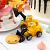 6 стилей/набор Строительная техника Грузовики Машинка-игрушка Пластиковый Экскаватор Игрушки для мальчиков Декор для детского дня рождения Подарки на вечеринку