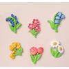 Cute Phone Case Flower Shaped DIY Resin Accessories Clip Clips Hair Clips Children's Accessories Handmade Materials
