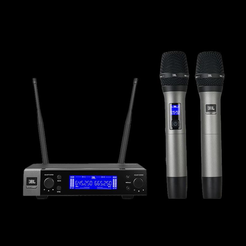 JBL VM200 Dual Handheld Wireless Microphone System CN plug (adapter included)