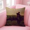 JJeanFrancois Millet ART Cushion Cover Pillow Case Ultra Soft Skin Friendly Fabric Cloud Like Comfort  Concealed Zipper