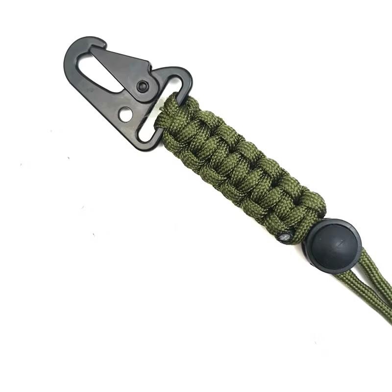 Брелок-карабин Brangdy Paracord для выживания
