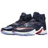 Nike Lebron 13 EP Удобные Мягкие Нескользящие Прочные Высокие Баскетбольные Кроссовки Мужские кроссовки Темно-синие 807220-461