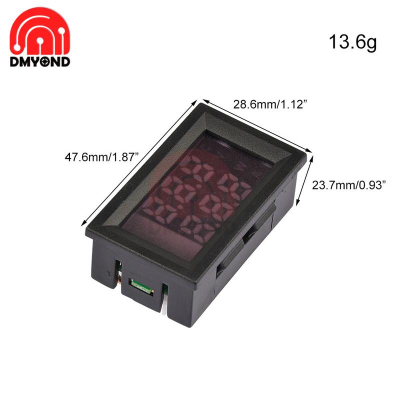 M430 DC 4-30V измеритель напряжения тока мощности 10А 50А 100А светодиодный цифровой вольтметр амперметр измеритель тока вольт-тестер панель мониторинга