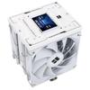 Башенный кулер CPU Thermalright Burst Assassin 120 Vision White с боковым обдувом и 2,4-дюймовой ЖК-панелью, 6 x 6-мм тепловых трубок, Авторизованный