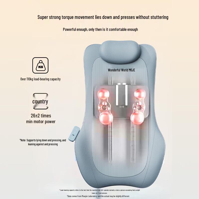 Miaojie MX05max Heated Kneading Back & Waist Massager CN plug (adapter included)