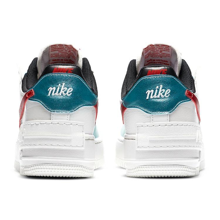 (WMNS) Nike Air Force 1 Shadow 'White Bleached Aqua' Women's DA4291-100