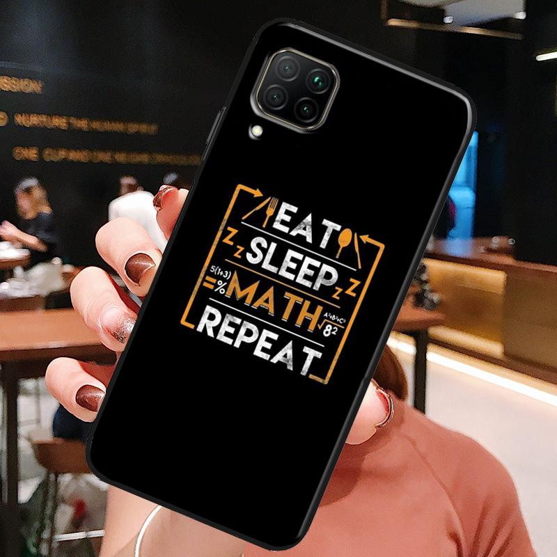 Чехол с формулами и уравнениями по физике и математике для Huawei Honor X8a X7a X9a X8 50 70 90 Lite Magic5 Pro P20 P30 P40 P50 P60 Nova 9 5T