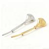 For Wuli&baby Party Office Ginkgo Leaf Brooches Elegant Metal 2-color Minimalist Plants Pins For Women Unisex Gifts