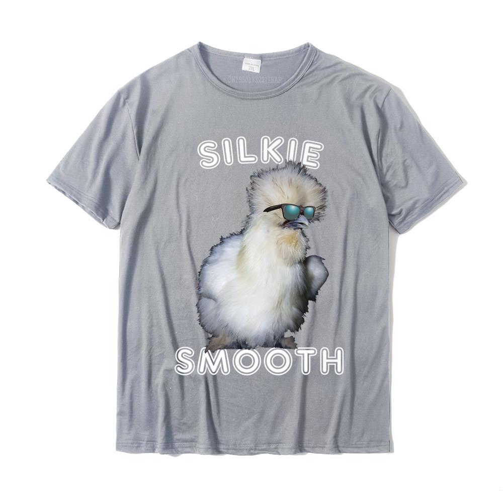 Funny Silkie TShirt Chicken Lover Humor Shirt Gift Idea Casual Cotton Unisexs T Shirt Kawaii New Arrival T Shirts