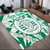 Custom Name,Sporting CP Home Sofa Decoration for Living Room & Bedroom, Non‑Slip Play Flannel Floor Mat for Game Room