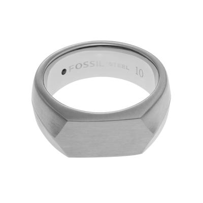 Мужское кольцо-печатка Fossil ALL STACKED UP из нержавеющей стали, JF045600408