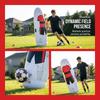 Freestanding Base Inflatable Mannequin Human-Shaped Print Football Practice Target  Beginner Drills