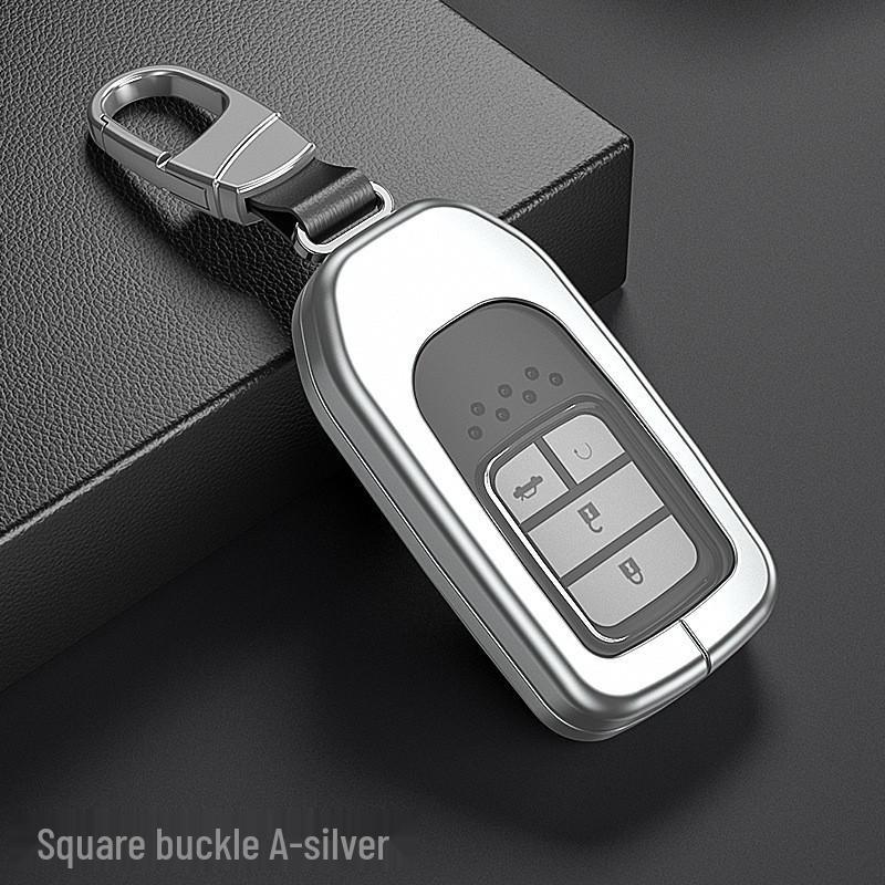 Защитный чехол для ключа из цинкового сплава для Honda Accord XRV Odyssey Civic & Lingpai (10-е поколение)
