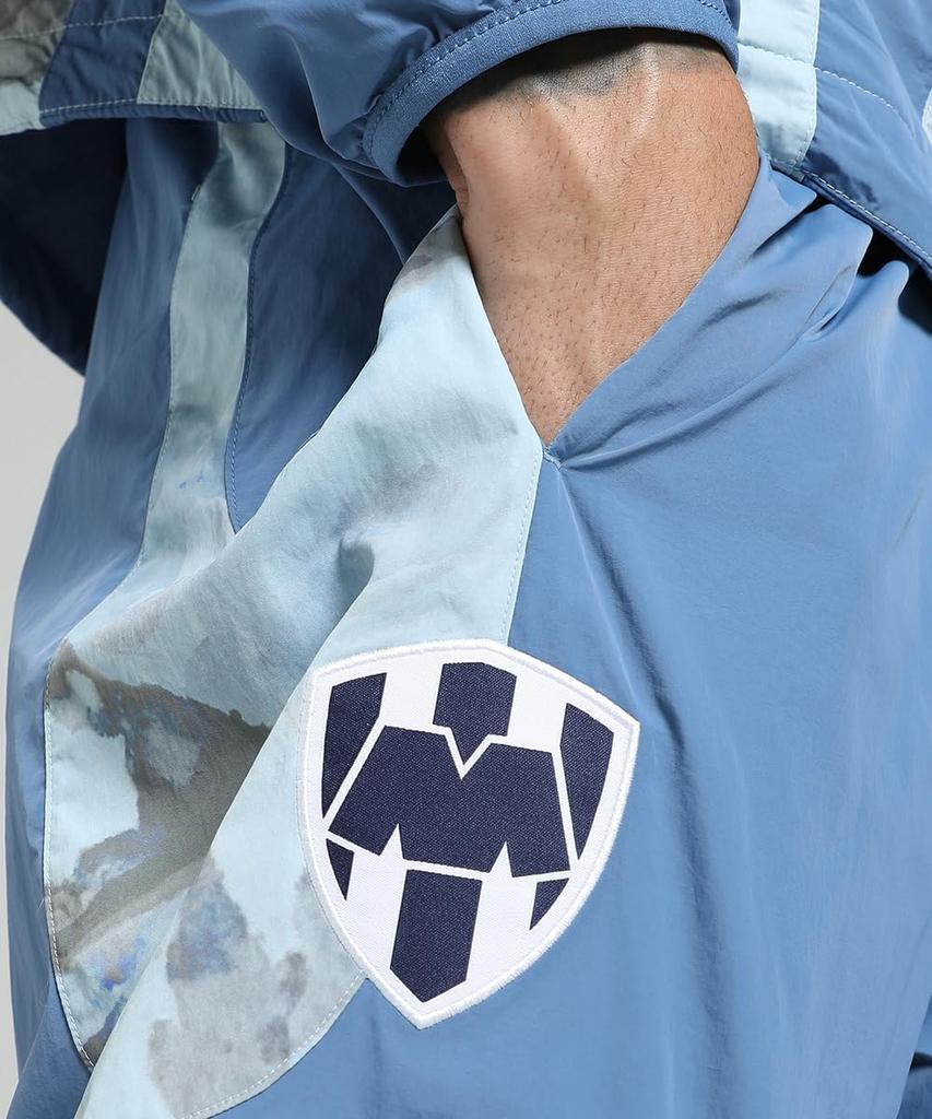 Брюки для путешествий Puma KIDSUPER X MTY Монтеррей Мужские Футбольные Футзальные Темно-синие