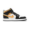 Air Jordan 1 Mid PS Black University Gold Kids Sneakers White Pollen 640734-177