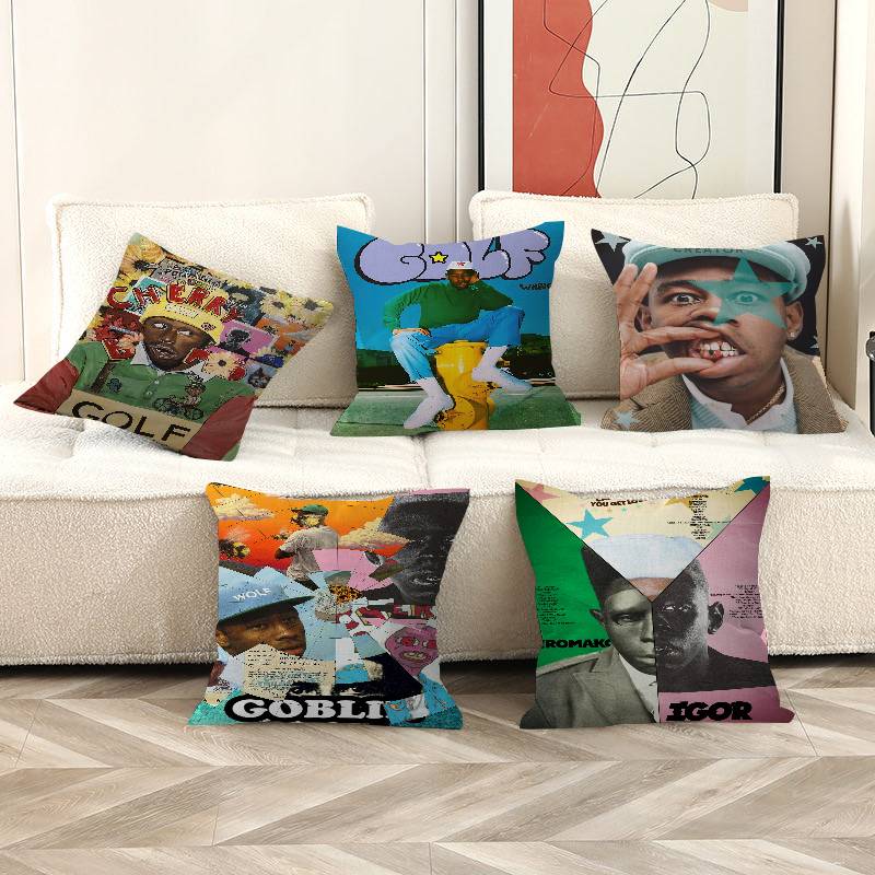 Tyler The Creator 45*45см Наволочка Декоративная Наволочка для Подушки Домашняя Наволочка для Подушки на Диван
