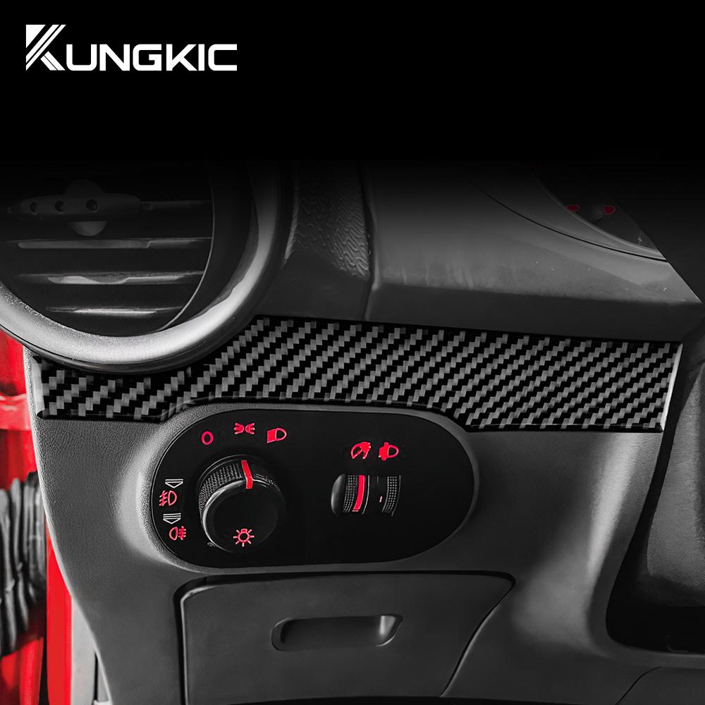 Carbon Fiber Style Interior Sticker for Seat Ibiza 6l 2003 2004 2005 2006 2007 2008 LHD Interior Panel