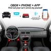 Многофункциональный считыватель кодов AM2 Автоматический сканер OBD II Диагностический инструмент для неисправностей автомобиля OBD2 Bluetooth Умное чтение и удаление кодов неисправностей