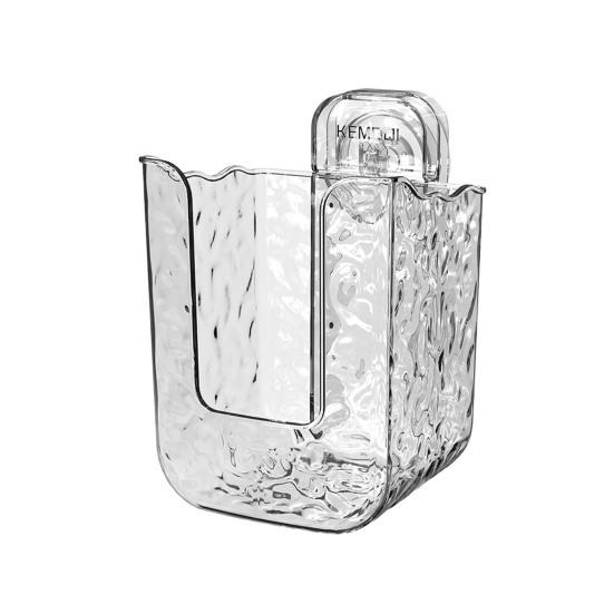 Настенный держатель для салфеток. Коробка для хранения кухонных салфеток. Легко устанавливается. Многоразовый контейнер для салфеток. Держатель для салфеток. Диспенсер с присоской.