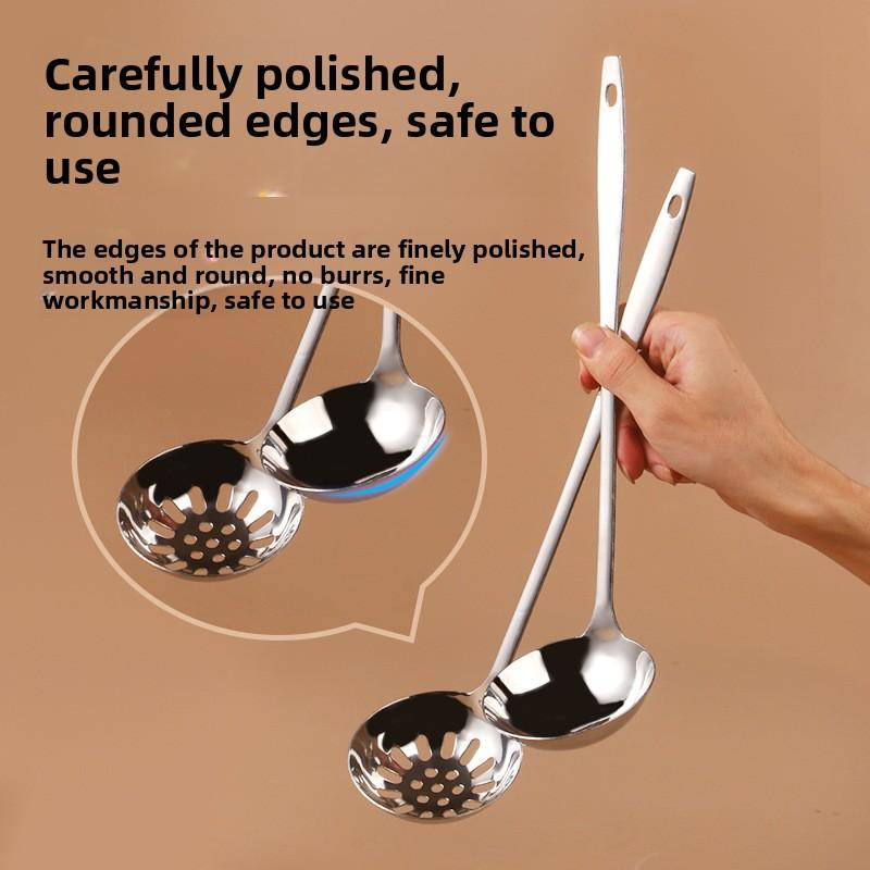 Утолщенный суповой крюк, суповая ложка с длинной ручкой