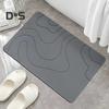 Коврик для ванной комнаты Быстро впитывающий Быстросохнущий Диатомовая грязь Противоскользящий коврик для входа Не требует стирки Многоцелевой коврик для ванной Душ Раковина для кухни