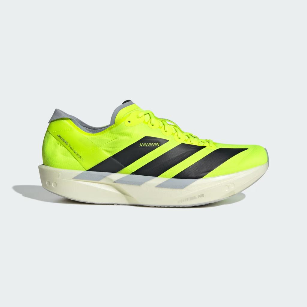 JI0991 adidas Adizero Takumi Sen 11 Lucid Lemon Core Black Halo Silver (Мужской)