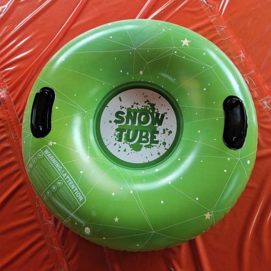Лыжный круг, надувные морозостойкие, герметичные, толстые, с большой несущей способностью, снежные сани, санки, снежная игрушка для детей и взрослых, сверхмощная снежная трубка