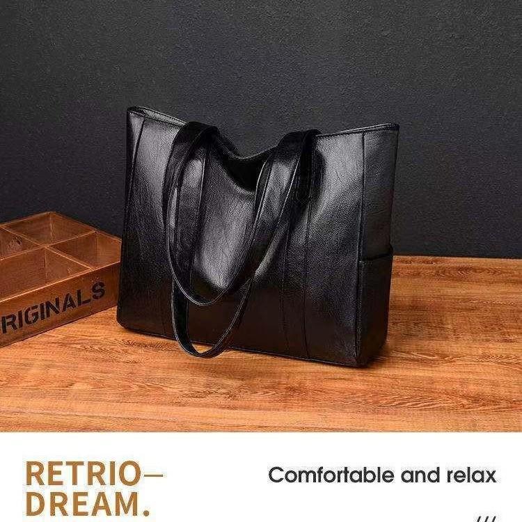 2024 Осень Женская Большая Универсальная Сумка-тоут и Сумка через плечо в Корейском Стиле