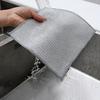 10Pcs Metal Cleaning Cloth Non-Scratching Wire Dishcloth Set Metal Kitchen Dishes Multi-Purpose Dishwash Rag