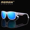 aoron Colorful Polarized Sunglasses Sport Fishing Driving Running Sunglasses UV400 Anti Glare Eyewear for Men Women