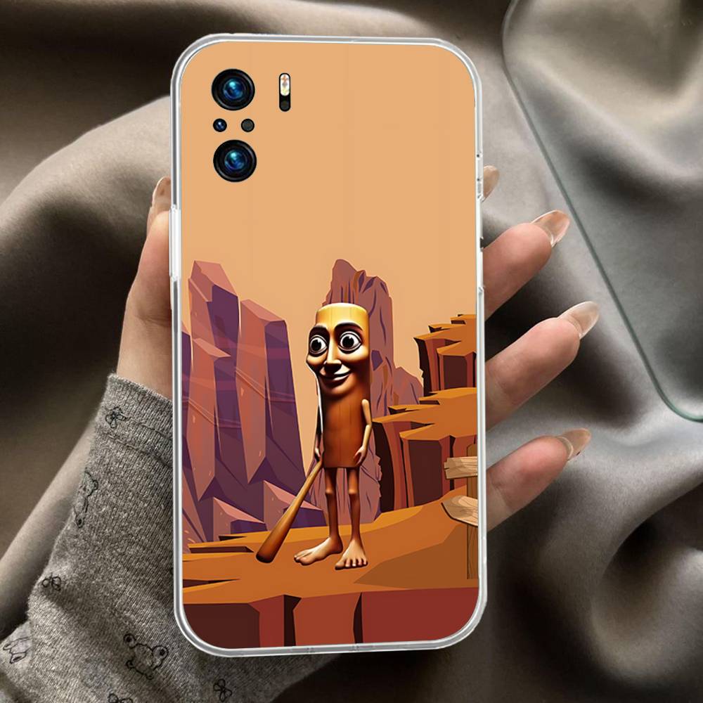 Чехол для телефона Tralaleo Tralala Tung Tung Sahur для Xiaomi 11 Redmi Note 11 5G 8T 9A 9 10T Note8Pro Note9 12SUltra Прозрачный чехол