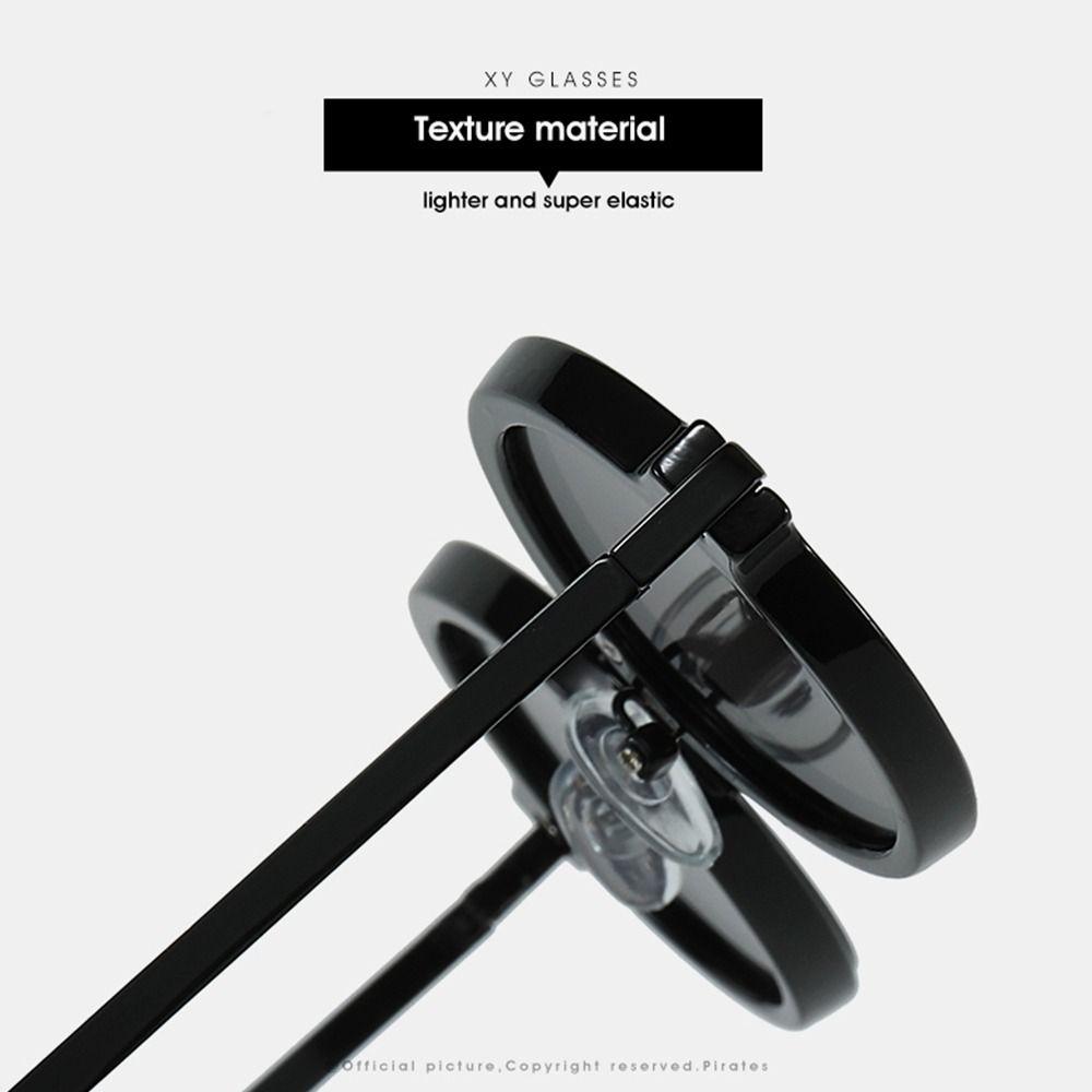 Маленькие круглые солнцезащитные очки в металлической оправе Y2K, винтажные солнцезащитные очки для вождения для женщин и мужчин