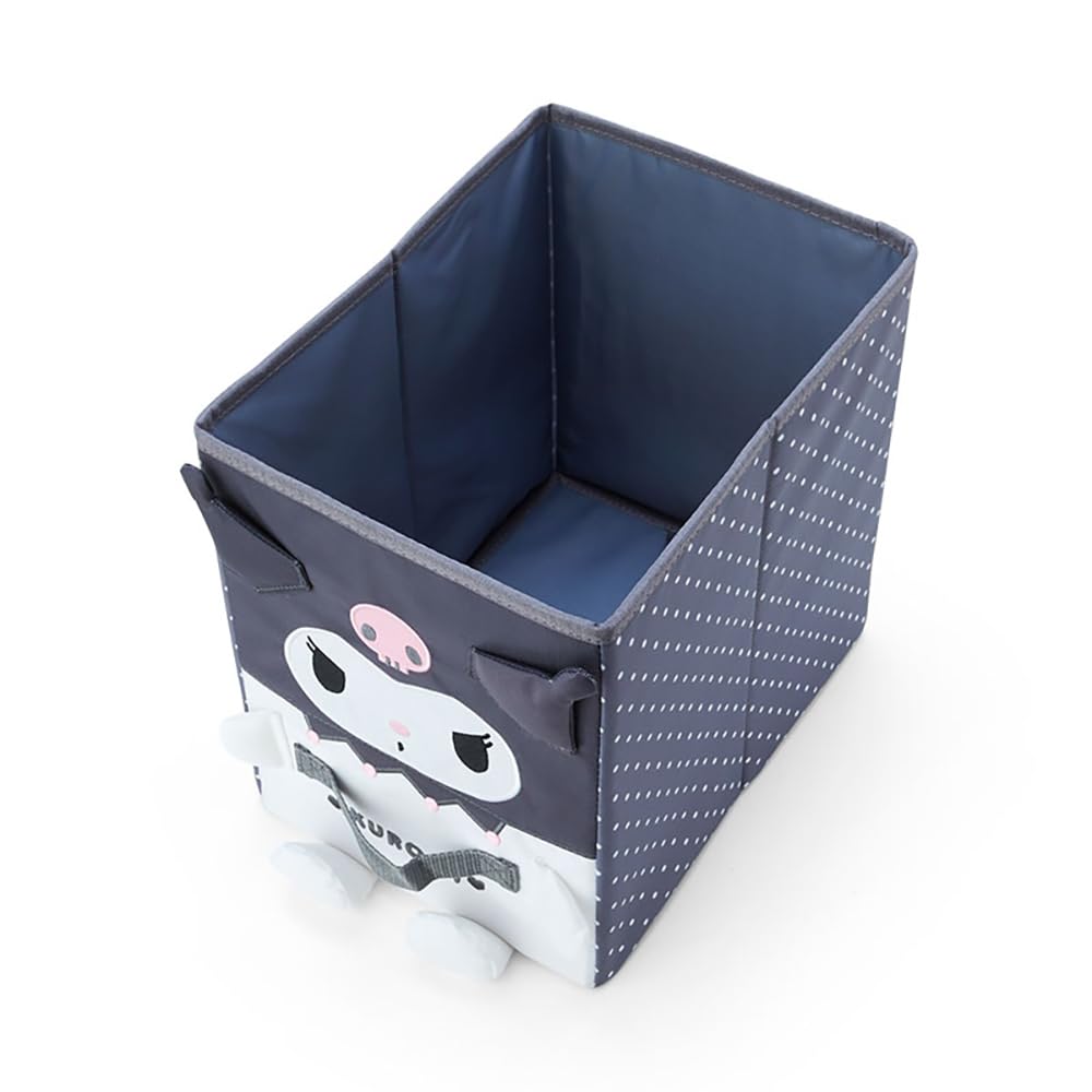 Sanrio Складной ящик для хранения Sanrio Kuromi S Storage Box Kuromi 26 x 19 x 26 см Персонаж SANRIO 083623 (САНРИО) Куроми-тян
