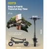 Electric Scooter, OOTD T10 Scooter,Max 900W Motor 48V 13.5Ah Battery, 45-60km Range, 11 Inch All-Terrain 50KM/H