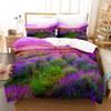 Комплект пододеяльников Natural Landscape Blue Sky Lawn Flower Double Queen King Size 2/3 шт. Полиэстеровое одеяло для детей, подростков и взрослых