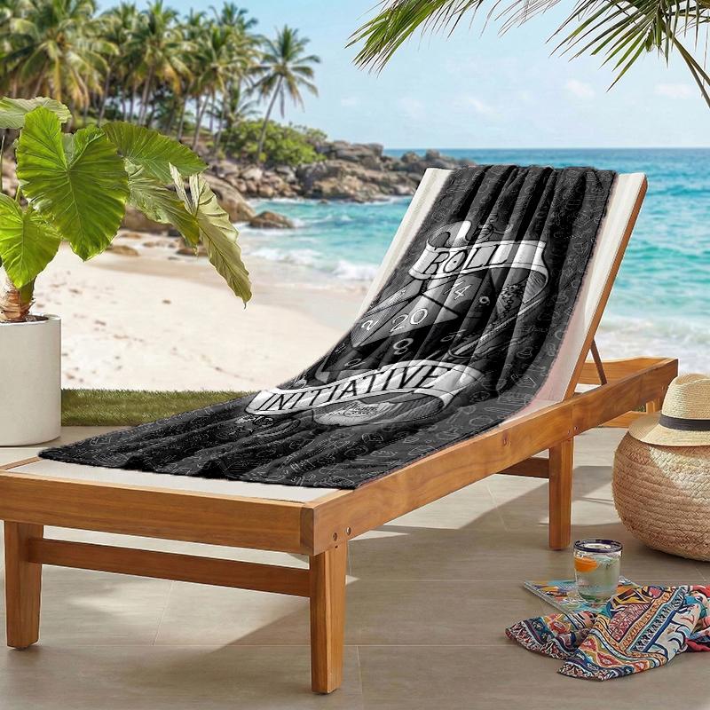 Dungeon Master Fashion Beach Towel: Ideal for Summer Adventures Soft, absorbent and quick drying suitable for swimming and bathing