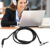 Кабель-замена для наушников Plug and Play, длина 1,5 м, кабель гарнитуры, угловой кабель для Bowers and Wilkins P7