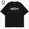 HIPANDA Handsome Couple Style Pure Cotton Short-Sleeved T-Shirt