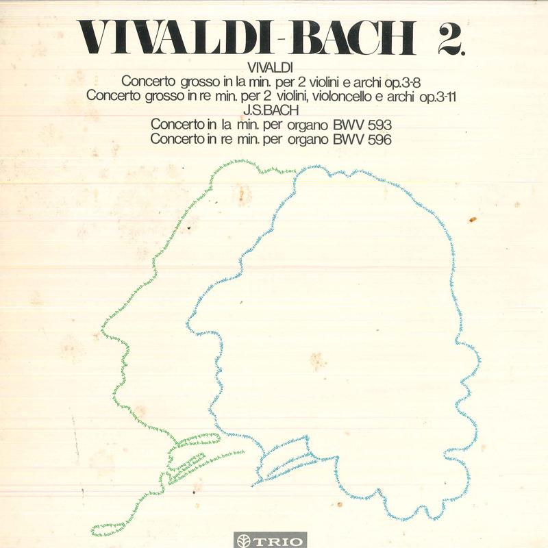 LP Пластинка БРУНО САЛЬВИ, РОМАНА ПЕЦЦАНИ, РОБЕРТО - Вивальди-Бах 2. Вивальди Концерт соль мажор PA1087 ТРИО Япония Классика Б/У