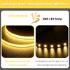 1m-10m COB LED Strip DC 12V 24V FOB LED Lights for Room Bedroom Decor 3m 5m 10m High Density Soft Flexible Neon Tape Light Lamp