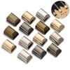Metal Sewing Buckles DIY Bag Craft Leather Hardware Zipper Stopper Zippers Tail Clip Tail Plug Head