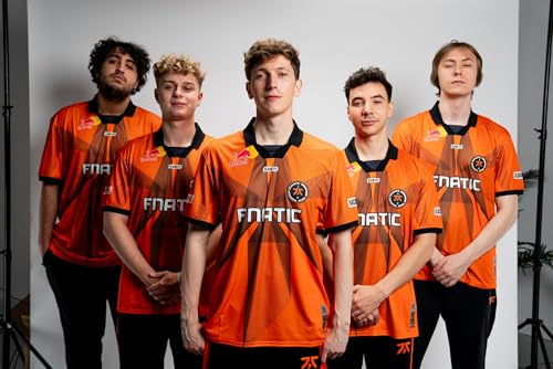 Fnatic Gear FNC214 Чемпионский комплект 2025 Розничная игровая майка, Оранжевый, XL (FC-PW-5056276038952, XX4441)