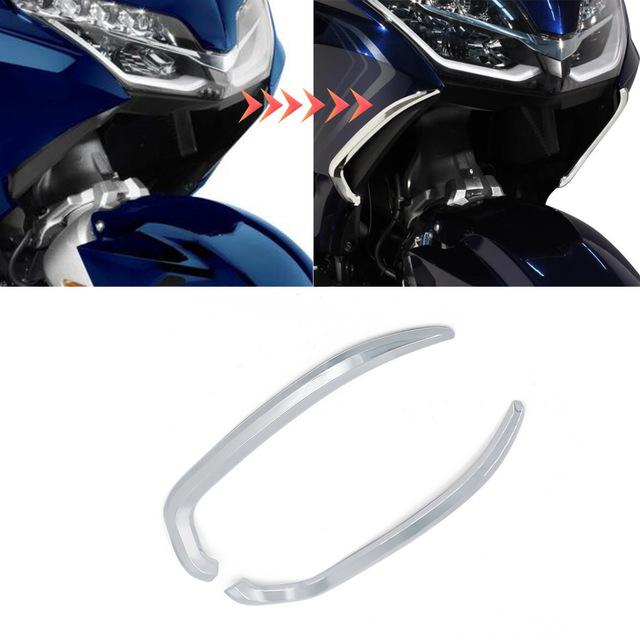 Для Honda Goldwing 1800 Gold wing F6B GL1800 2018-2025 хромированные аксессуары декоративные накладки крышки двигателя передняя задняя защита