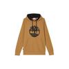 Timberland Свитшот с капюшоном и принтом логотипа дерева, повседневный, унисекс, пшеничный A2577-P47