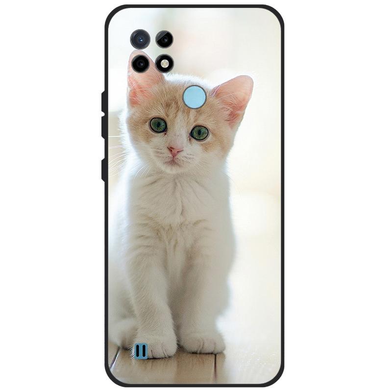 Силиконовый чехол для Realme C21Y C25Y, чехол для телефона OPPO Realme C21Y C25Y 4G, мягкий чехол RMX3261, бампер из ТПУ, 6,5 дюйма