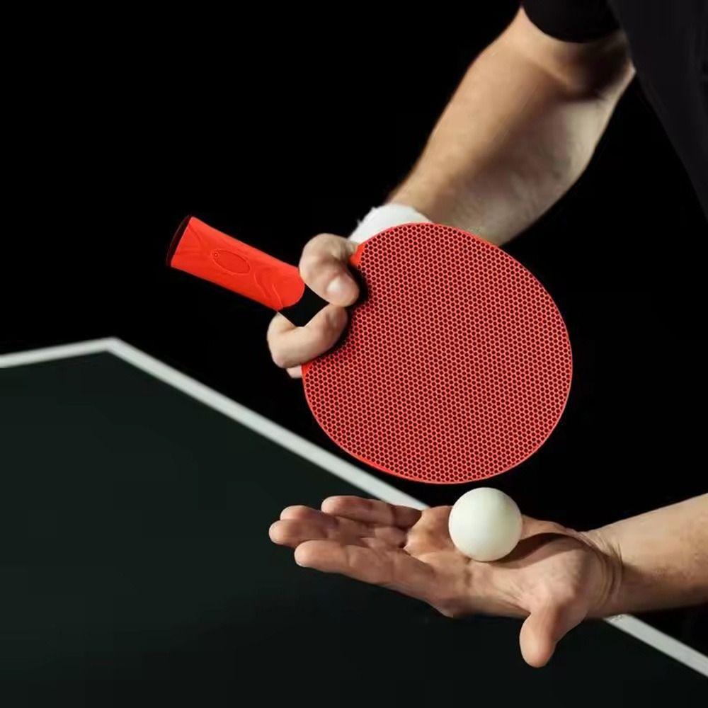 Professional Table Tennis Bats Silicone Table Tennis Paddle for Student Beginner
