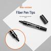 Oil-Based Quick-Dry Double-Ended Art Marker with Large Capacity - Black Outliner Pen Customizable
