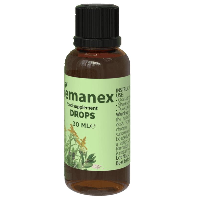 Капли Nemanex детокс для похудения потеря веса выведение токсинов 30 мл